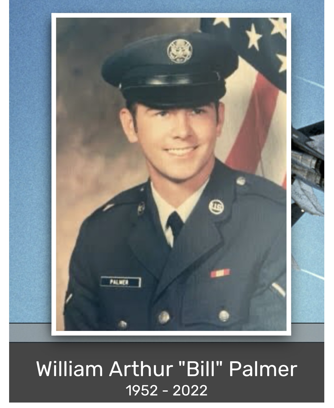 William Arthur Palmer SSGT US Air Force