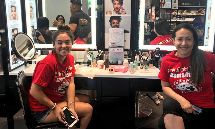 TAPS Together at hair salon