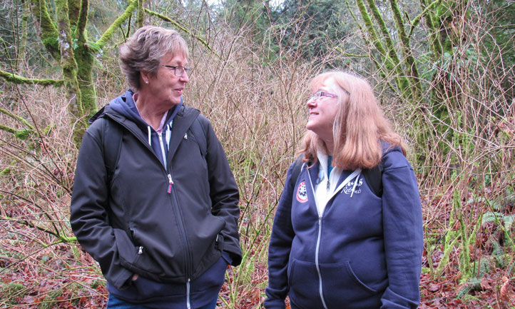Surviving mothers at retreat in Washington State