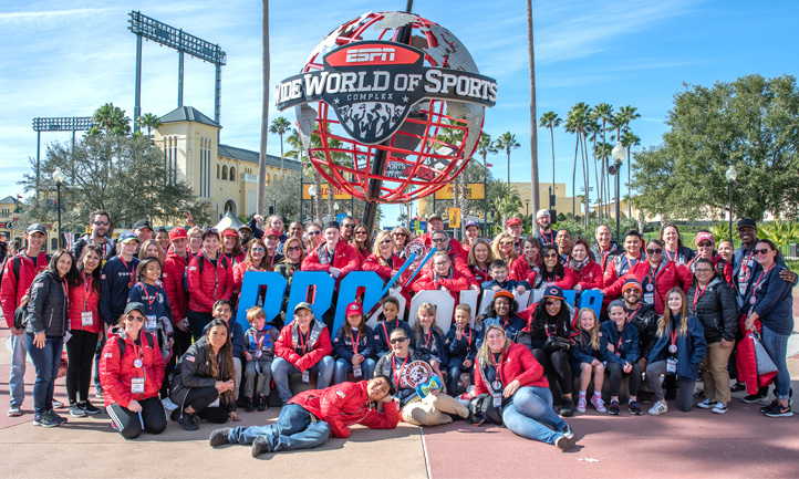 TAPS Families at 2019 NFL Pro Bowl Experience