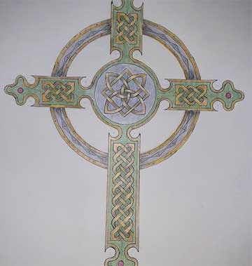 celtic cross by Edward