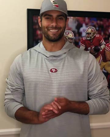 49ers Quarterback Jimmy Garoppolo video message to the Walkers