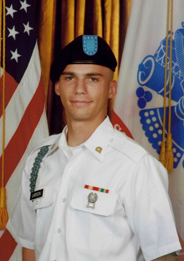 2nd Lieutenant Adam B. Larson, Army