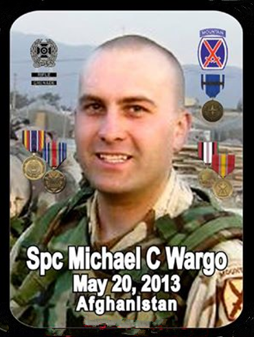 Michael C. Wargo,   SPC,  US Army