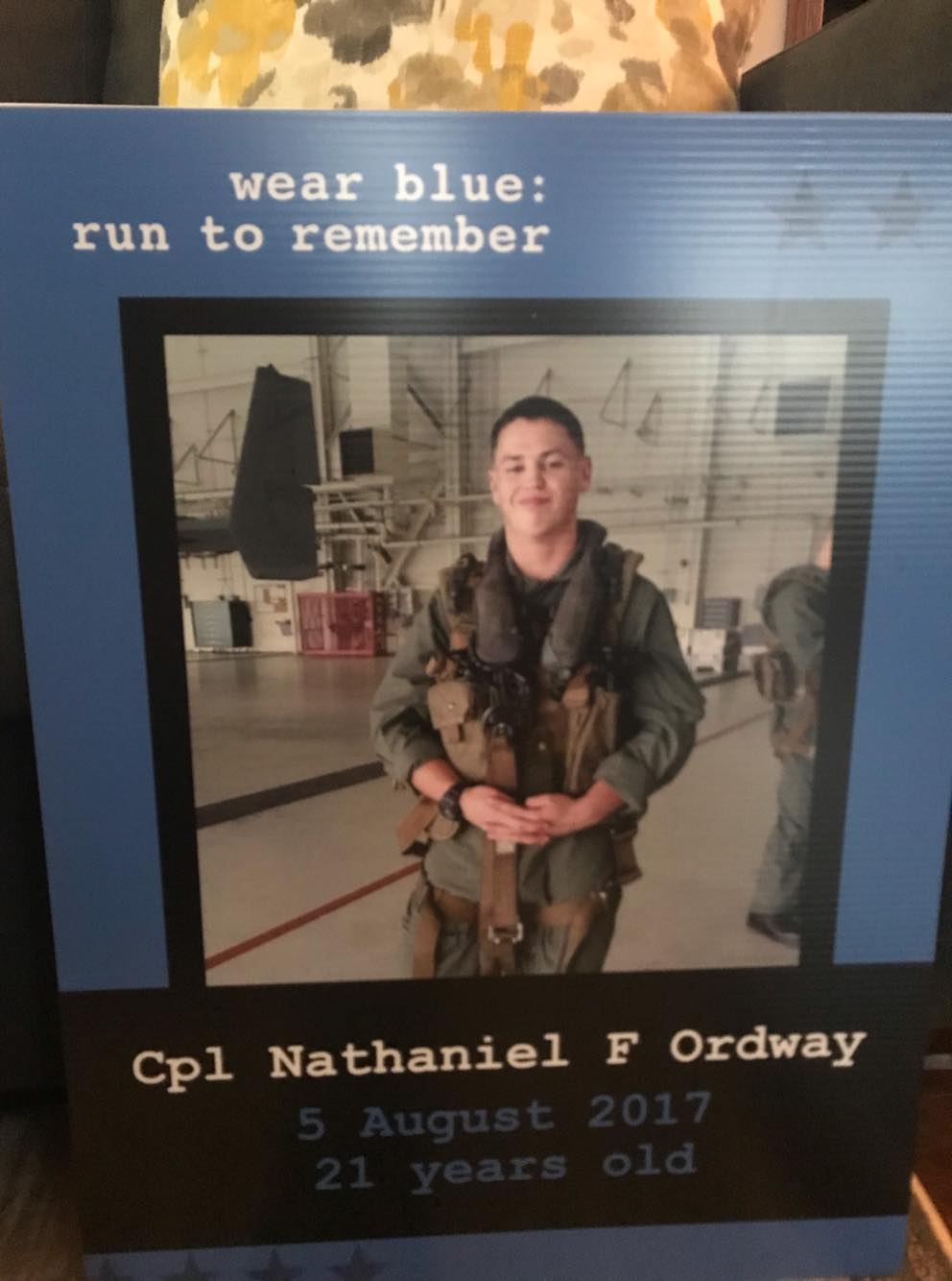 Cpl Nathaniel Ordway Marines