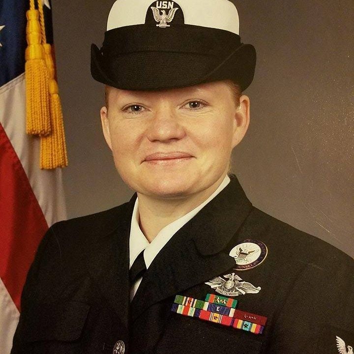 Stacey Meeker, NCC(SW/AW/FMF) USN Ret