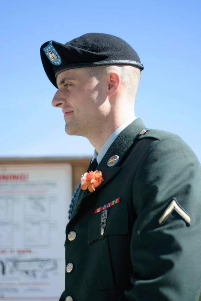 Alex C. Raymond, specialist army national guard
