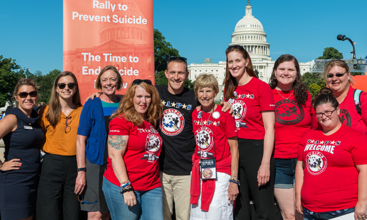 Suicide Prevention Event on the Hill
