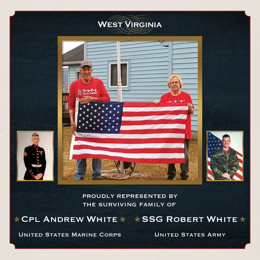 Family of Corporal Andrew White and Staff Sergeant Robert White