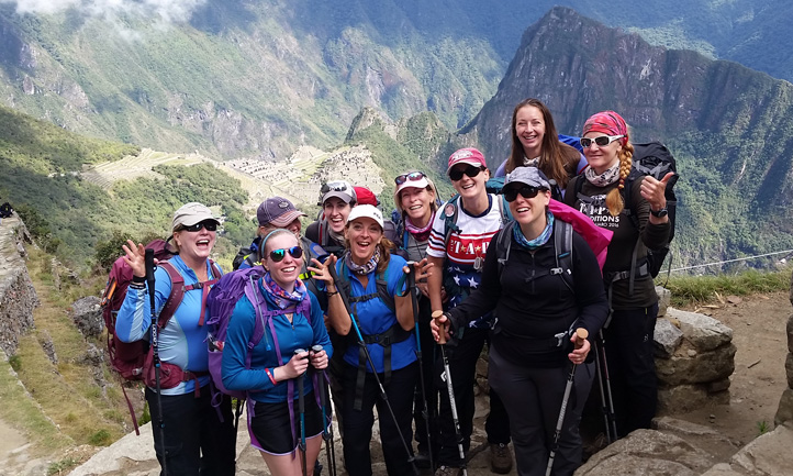 Survivors at Machu Picchu