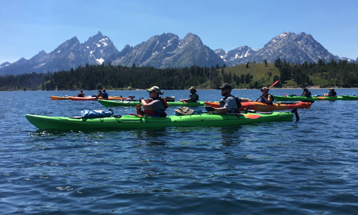 kayaking