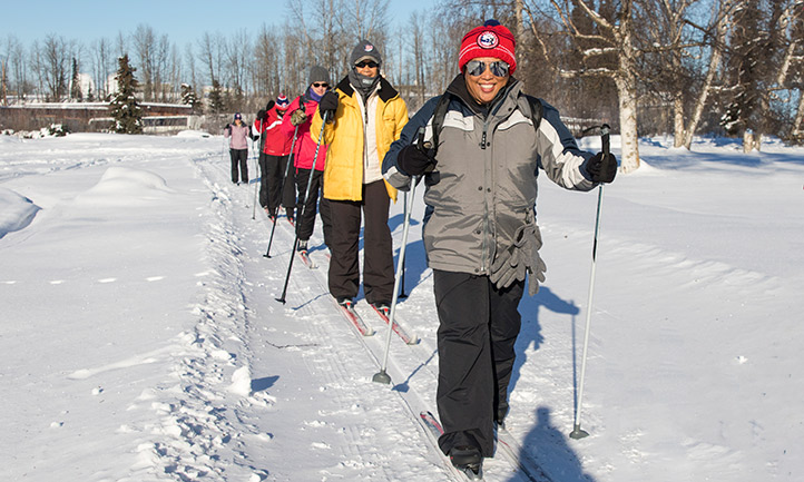 TAPS Surviving Spouses Skiing