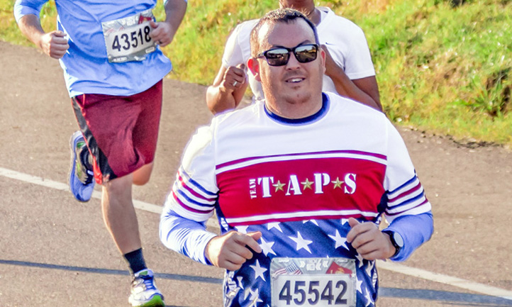 Team TAPS Marathon Runner