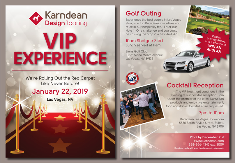 Karndean Design Flooring VIP Experience Flyer
