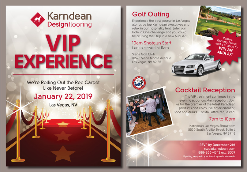 Karndean Design Flooring VIP Experience Flyer Karndean Design Flooring VIP Experience Flyer