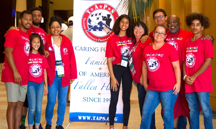 Military Survivors at a TAPS Seminar