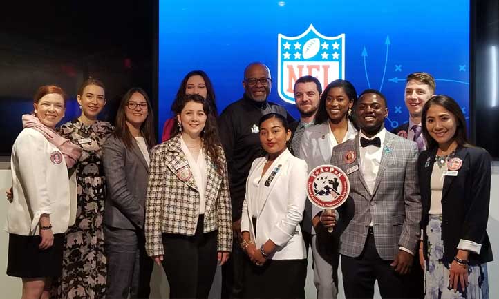 TAPS Legacy Mentors in New York City NFL