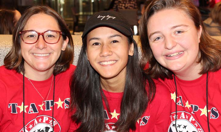 Youngs adults at seminar