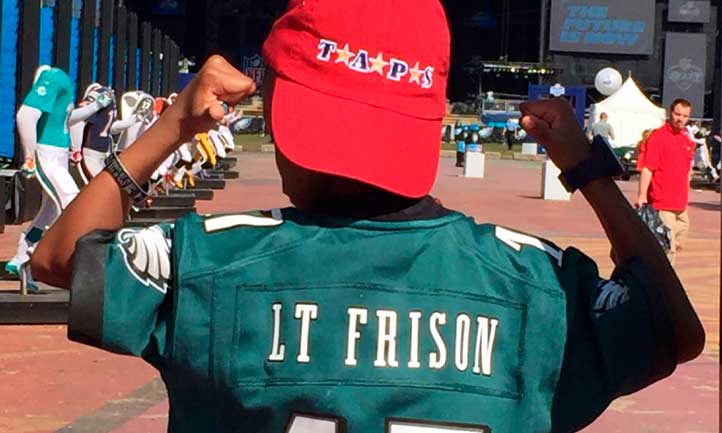 TAPS with Philadelphia Eagles