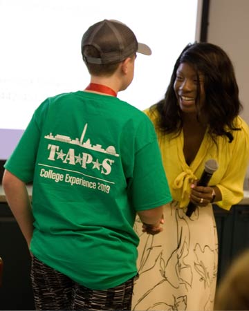 TAPS Survivor College Experience Attendee