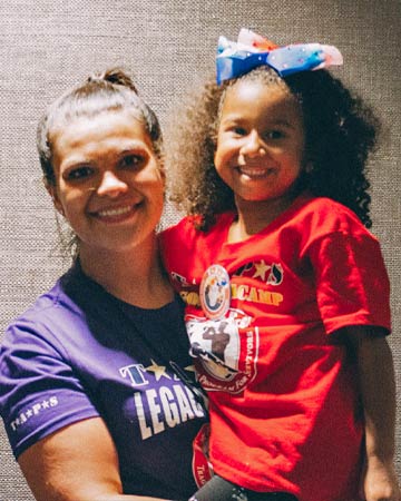 Legacy mentor and TAPS child