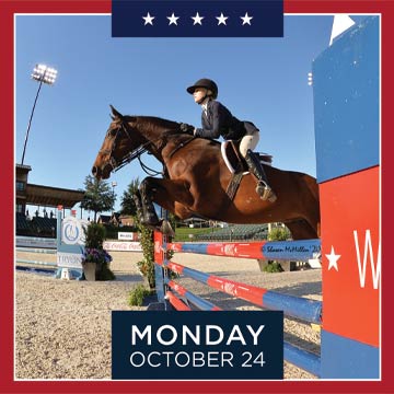 Washington International Horse Show Monday, October 24
