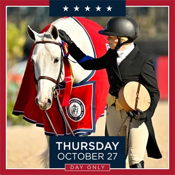 Washington International Horse Show Thursday, October 27