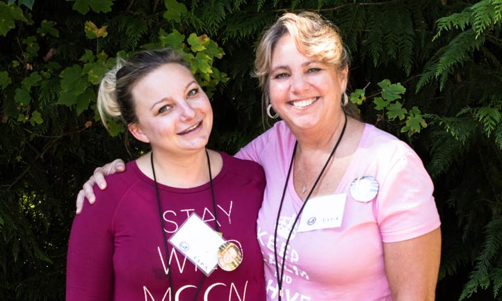 Surviving women at TAPS Retreat