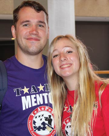 Legacy mentor and TAPS childr