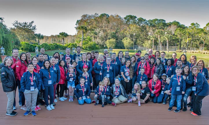 TAPS Families at 2019 NFL Pro Bowl Experience