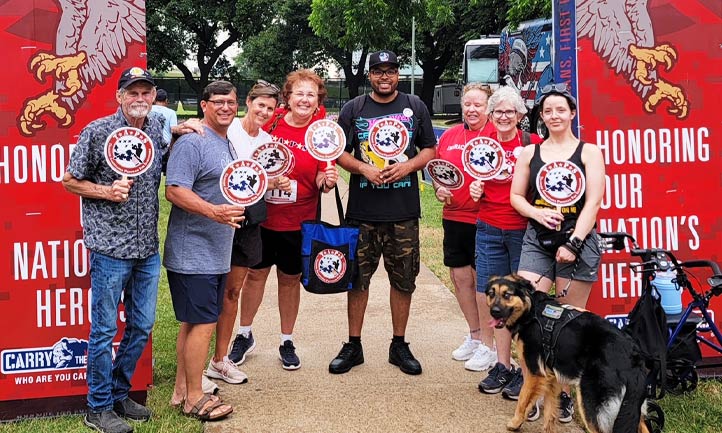 TAPS Carry the Load Participants