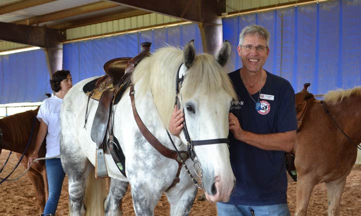 TAPS Survivors at horse farm