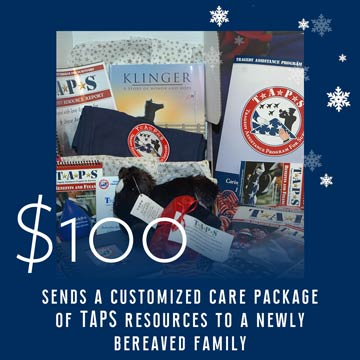 $100 sends a custom care package of resources to a bereaved family