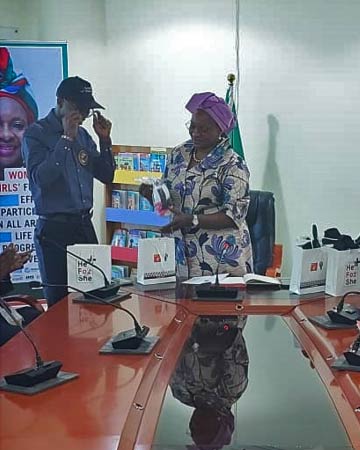 The Military Widows Association of Nigeria and TAPS Augustine Achu