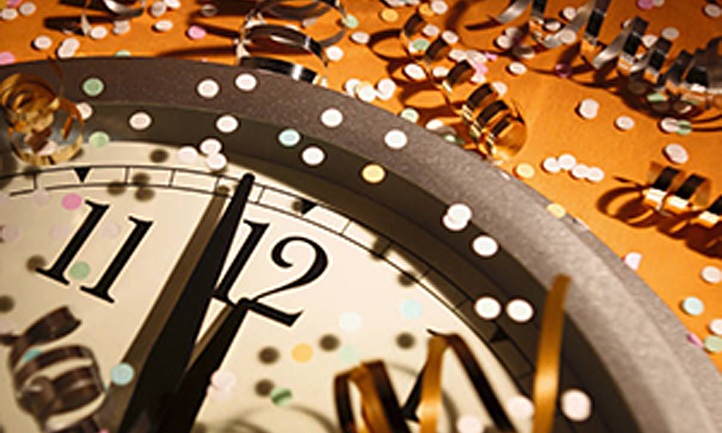 New Year, Clock