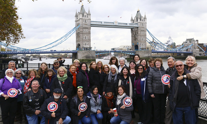 Survivors Gather under the London Bridge