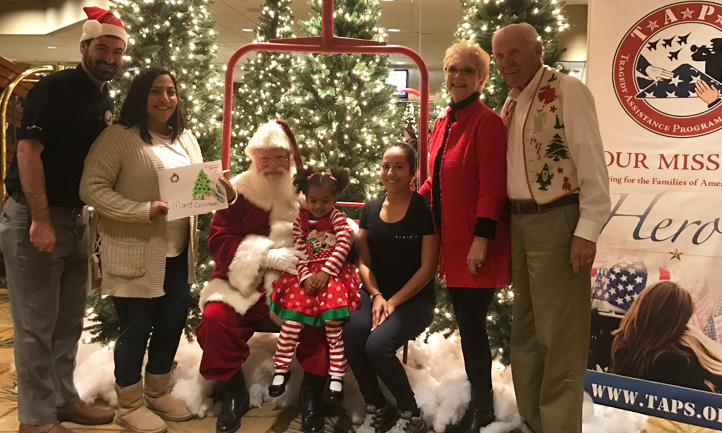 Cottrells, Santa and TAPS Families