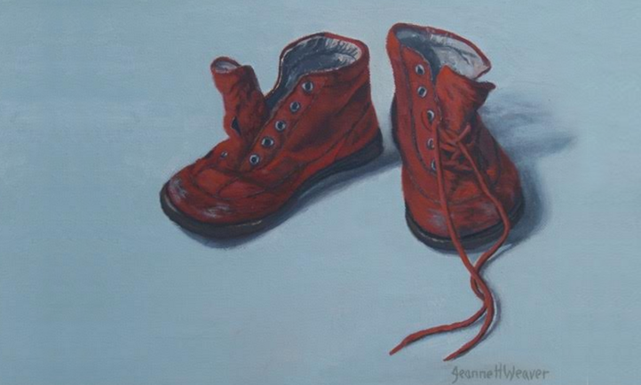 Peggy Weaver's Shoes Painting