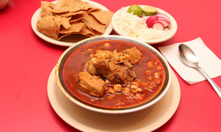 pozole verde dish