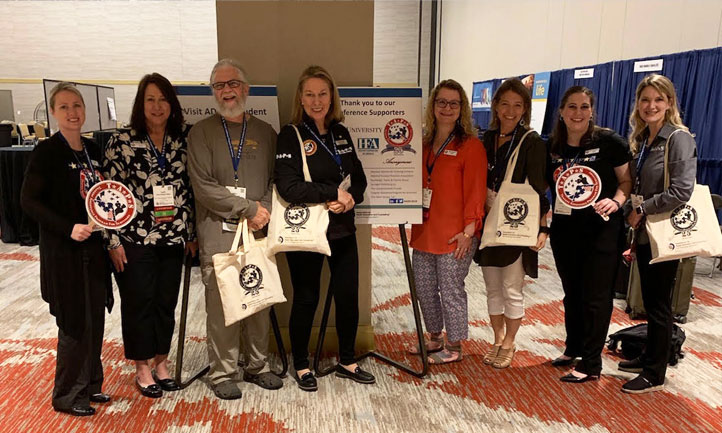 TAPS staff attend the annual conference of the Association for Death Education and Counseling in Atlanta