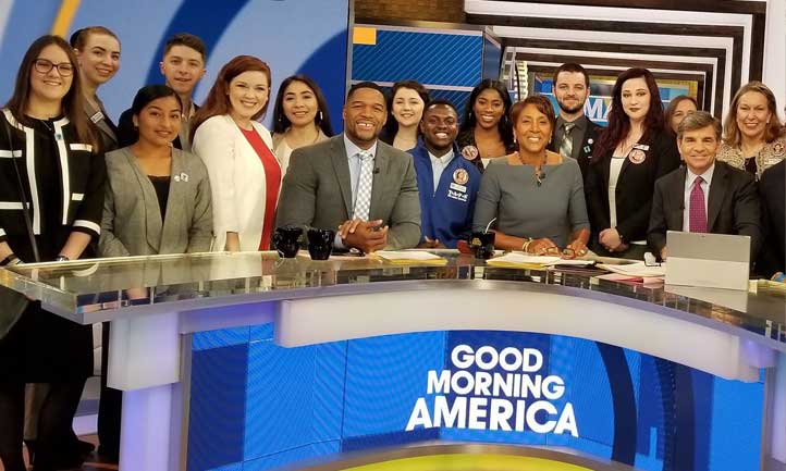 Legacy Mentors at Good Morning America’s Times Square studios