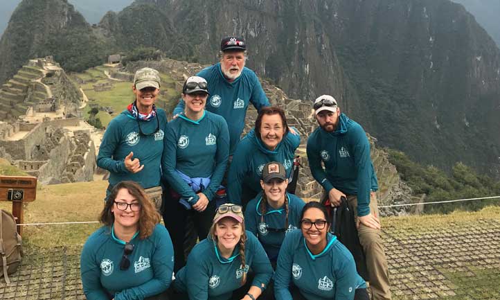 TAPS Survivors hike to Machu Picchu 