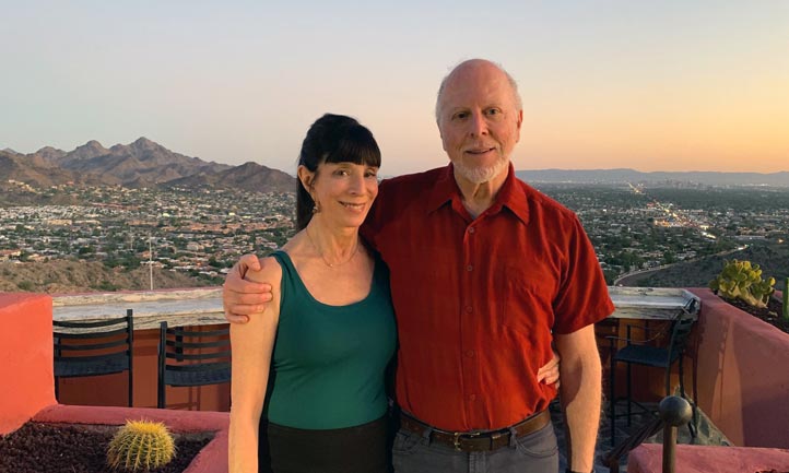 Marilyn Mosely and David Moody Gordanier at the Suicide Seminar in Phoenix