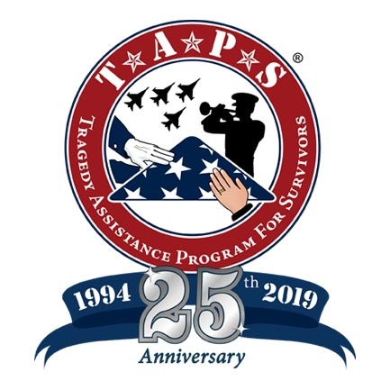 TAPS 25th Anniversary Logo