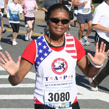 Marine Corps Marathon Runner