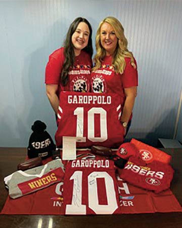 TAPS survivors, Kloe and Kimberli Walker, with their new gear