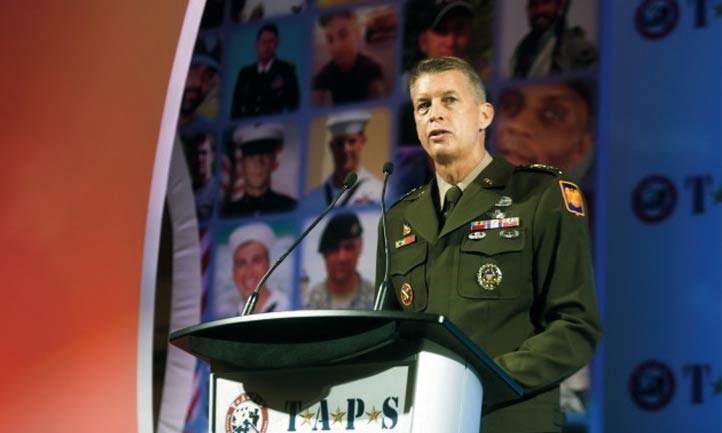 General Daniel R. Hokanson at TAPS event