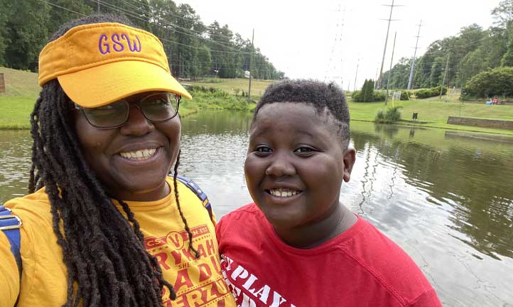 TAPS Family in Georgia Fly Fishing event