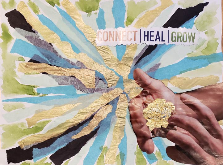 Connect Heal Grow Artwork