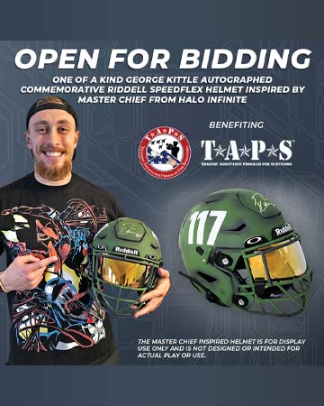 George Kittle auction